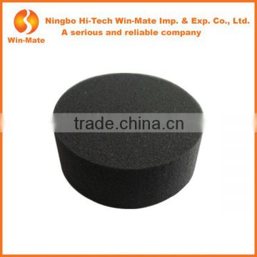 70*25mm Round Kryvaline Face Clearly Black Puff