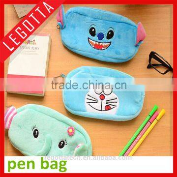 Best selling high quality cheap lovely cartoon school tool pen bag on sale