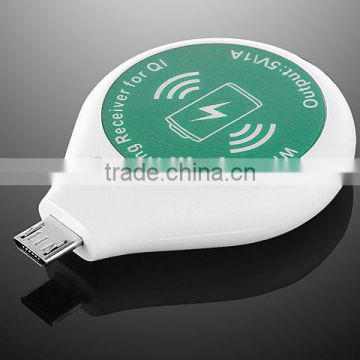 Universal Qi Standard Micro USB Wireless Charger Receiver For Android Phones With 5Pin Connectors