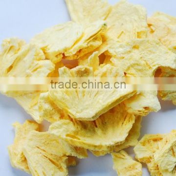 FREEZE DRIED PINEAPPLE SLICE SHAPE IN 5-7MM THICKNESS