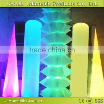 Many Size new style inflatable entrance pillars With OEM logo