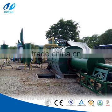 Pyrolysis plant wste tire recycling to fuel pyrolysis plant /waste oil recycling to diesel