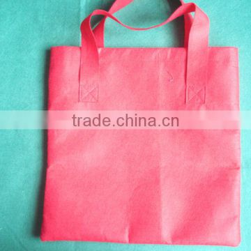 #18082805 new design eco-friendly red felt bag