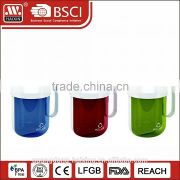 450ml POLASE New hot sale high quality fashion Tritan BPA Free water cup with double wall