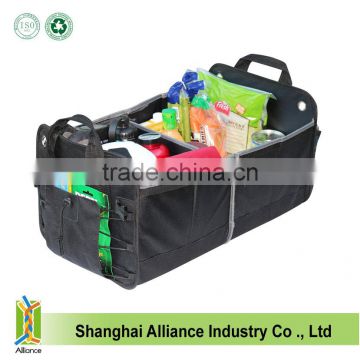 Waterproof 600D Polyester Folding Trunk Organizer With Handles