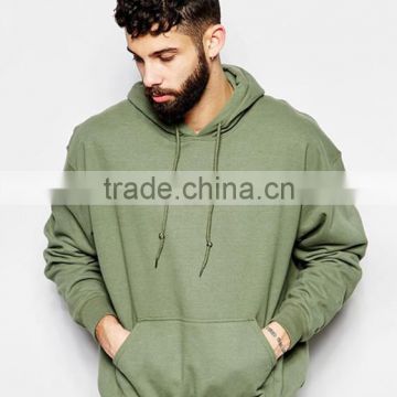 Customized light green mens causual hoodies