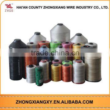 Colourful high tenacity sewing thread polyester twine for sale