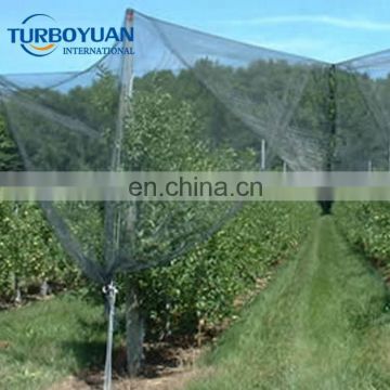 black/white plastic anti hail net woven plastic network for outdoor tomatoes protection