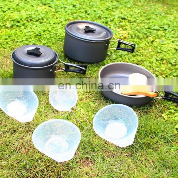 camping cookware pot for picnic and outdoor use