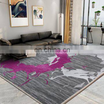 China carpet simple floor carpet print  bedroom sofa carpet for living room