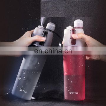 New Items 2020 Sport Gym Hot And Cold Drink Water Spray Frosted Bottles