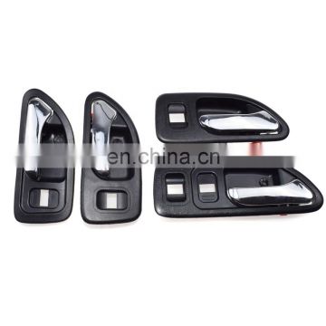 Chrome and Black  Front Rear Left Right Interior Door Handle Fit for Honda Accord 1994-1997 72165SV4003