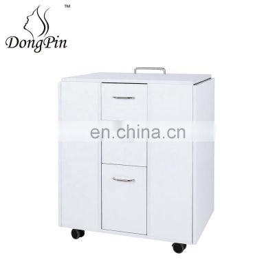 whiteh portable foldable manicure table for sale