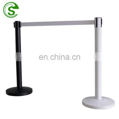 Crowd Control Barrier Security Stainless Queue Pole For Car Show Crowd Control Barrier