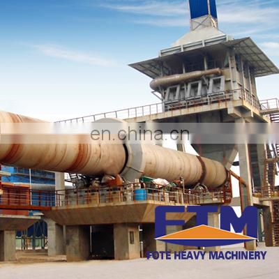 large capacity energy saving rotary kiln from Henan China for calcination of clay active lime bauxite dolomite