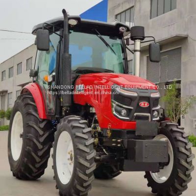 High Quality Farm Machinery 90HP China Agricultural Wheel Farm Tractor for Sale