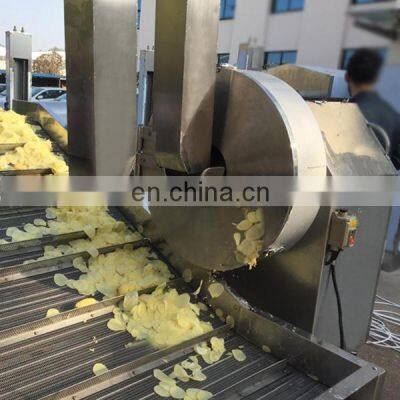 100KG/H semi-automatic potato chips production line in snack machines