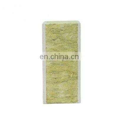 Insulated  Fireproof Soundproof Construction Material Building  Rock  Wool Wall Roof Sandwich Panel