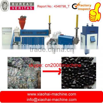 HDPE LDPE PP Garbage Bag , Film Two-stages Granulation Line