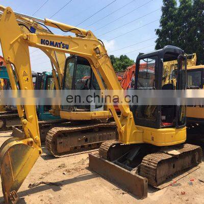 Used Komatsu PC55 Excavator For Sale/Used Komatsu Mini PC55 excavator in SHANGHA