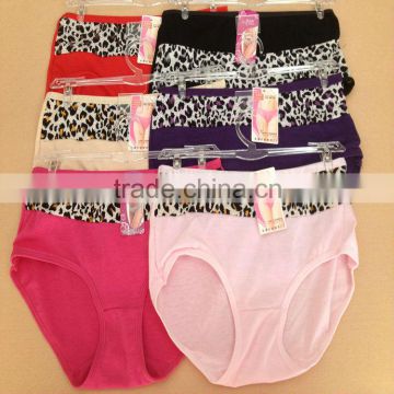 0.5USD High Quality Cotton Material Fashional Fat Sexy Woman In Panty Images(jlhnk157)