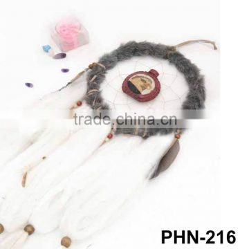 dreamcatcher key charm feather moblephone chain