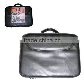 fashion china leather black laptop bag