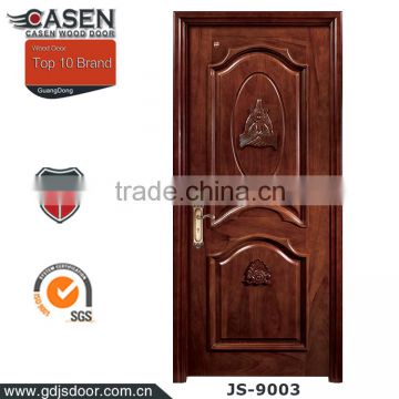 special flower carving used solid wood interior doors design