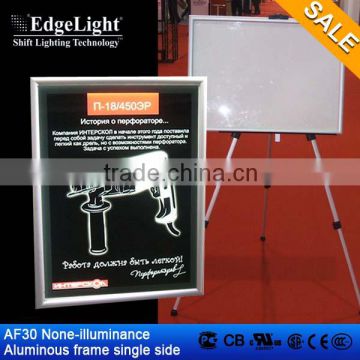 Edgelight AF30 none-illuminance Single side display rectangle Aluminous light box made in Shanghai China