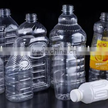 Custom Clear Fruit Juices, Drinks Bottle with Tamper Proof Lid