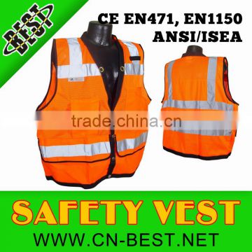 2015 news high quality Radwear Heavy Duty Surveyor Reflective safety vest Safety Vests wholesale
