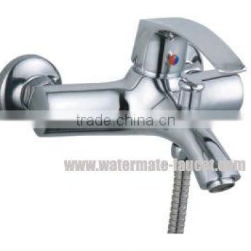 single handle wall-mounted bath shower faucet