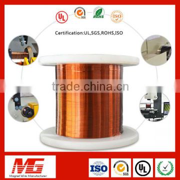 20 guage magnet wire fine self-bonding flat enameledcopper wire for all kinds of motors