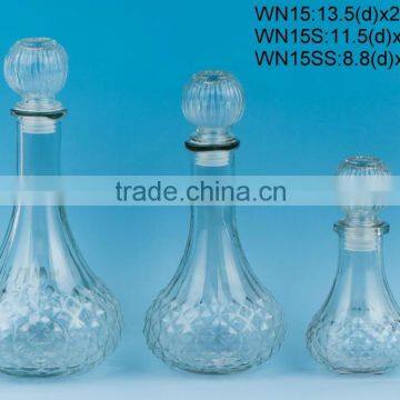 WN15 glass wine bottle