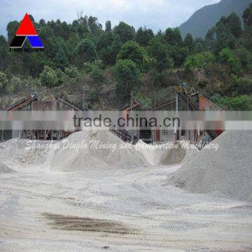 Complete stone crushing production line