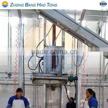 Hydraulic Cattle Dehiding Machine equipping to cattle carcass dressing line