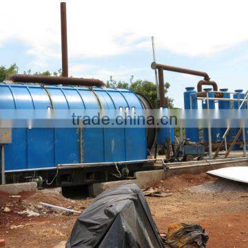 waste plastic recycling to oil machine with CE and ISO