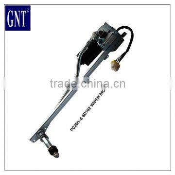 low price 6D102 Wiper Motor for PC200-6 excavator parts