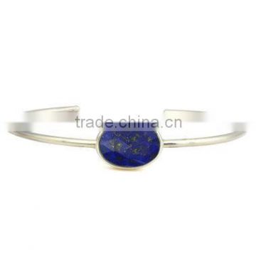 Lapis Lazuli Gemstone Bracelete vermeil Gold
