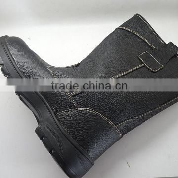 Oil Water Resistant Working Industrial Safety Boots/ Leather Safety Shoes with cheap price