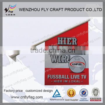 Brand new feather flag support wall with screw