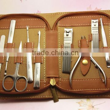 PU Leather Manicure Tool in 8 pcs per Set