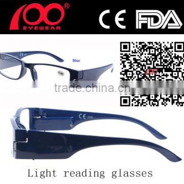 Red Light reading glasses LED Reading Glasses Fashion LED Light Reading Glasses LED Light up Read