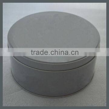 round metal tinplate/round gift tin box/2016 costom designed fashion round tin box