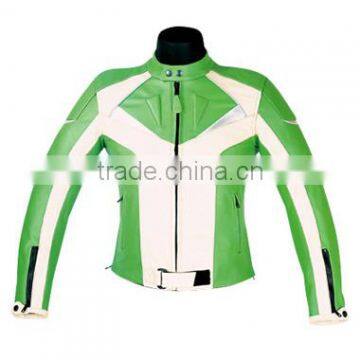 Motorbike Jackets PW-MB-09016 / Combination of green and white