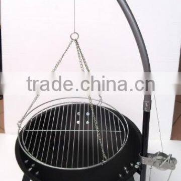 pendant chain fire pit EN standard for outdoor and indoor use