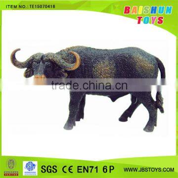 wild animal,toys animal. pvc buffalo-TE15070416