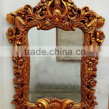 antique decorative resin golden frame with different size and color