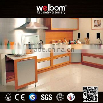 Widely Used Alumimum Custom Kitchen Cabinet Manila