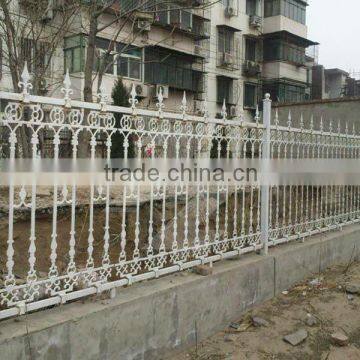 Top quality! Galvanized Zinc steel guardrail fence---ISO 9001, SGS